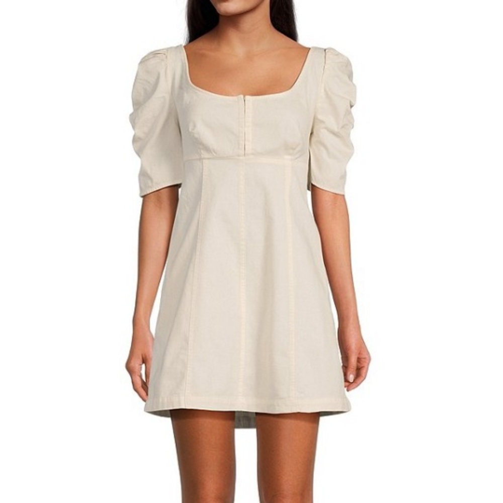 FREE PEOPLE Denim Mini Dress